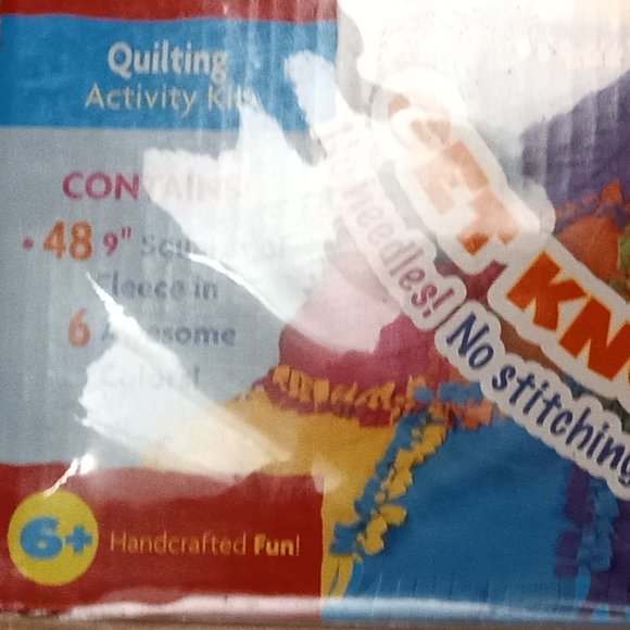 Alex KNOT A QUILT Kit. Brand New! Ages 6 and Up. NEW - Picture 4 of 4